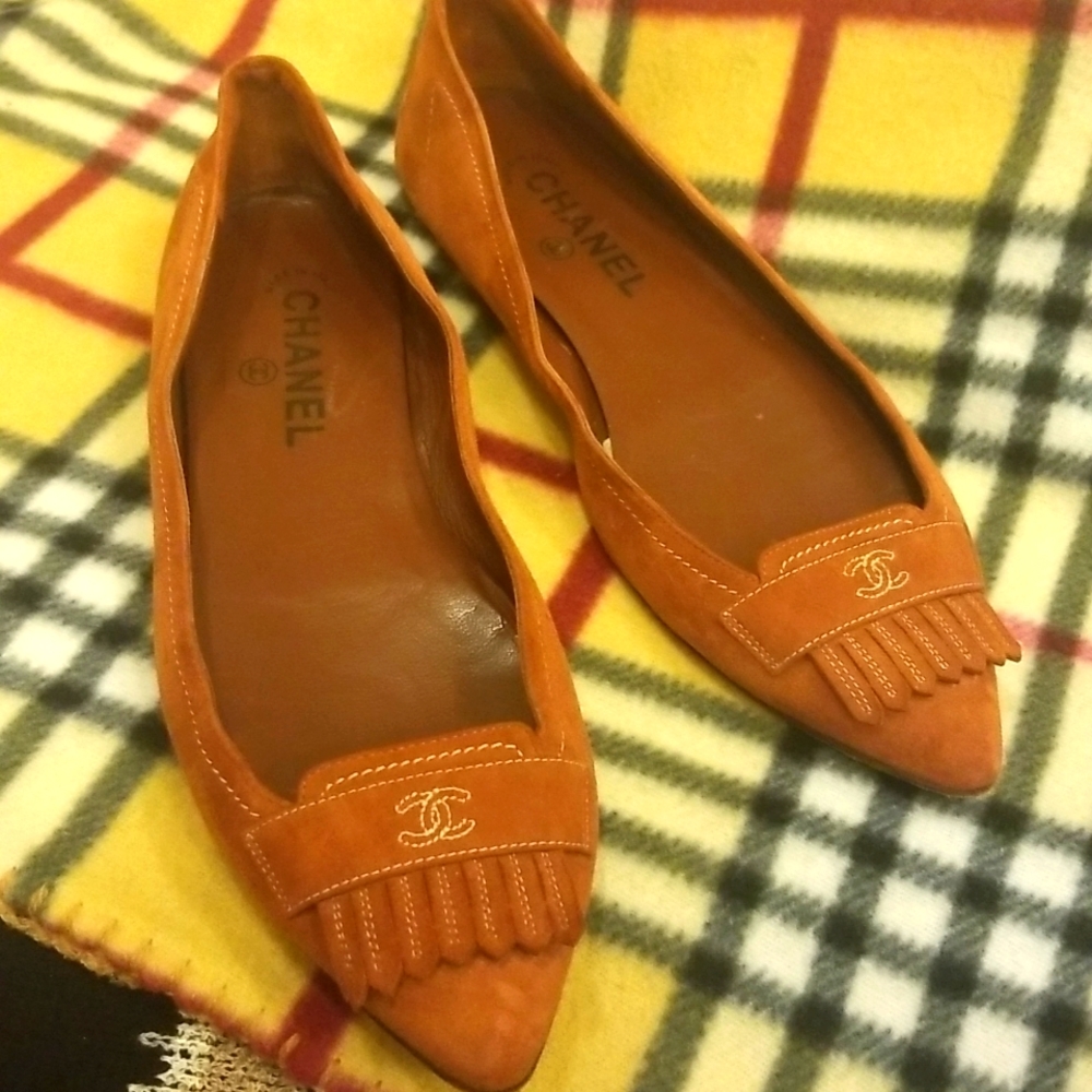 Chanel flats Good Condition